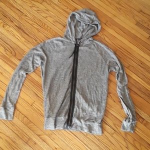 John Varvatos lightweight zip up sweater